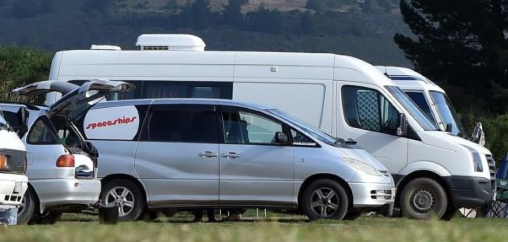 Unless there are signs expressly forbidding it, the Freedom Camping Act allows camping in public places, with no designated time limit. Photo: Peter McIntosh