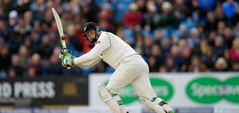 Batsman Martin Guptill starred with the ball for New Zealand against Zimbabwe. Photo Getty