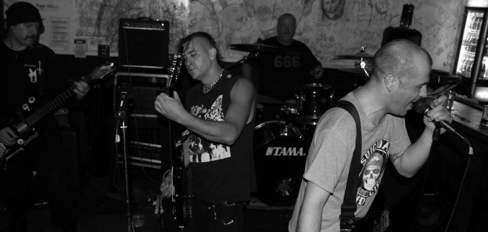 Auckland band Scumbeat will play Onslaught 12 next weekend. Photo supplied.