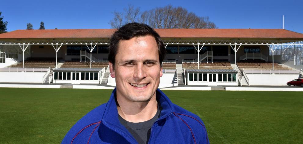 New Otago physiotherapist Brett Harrop. Photo by Peter McIntosh.