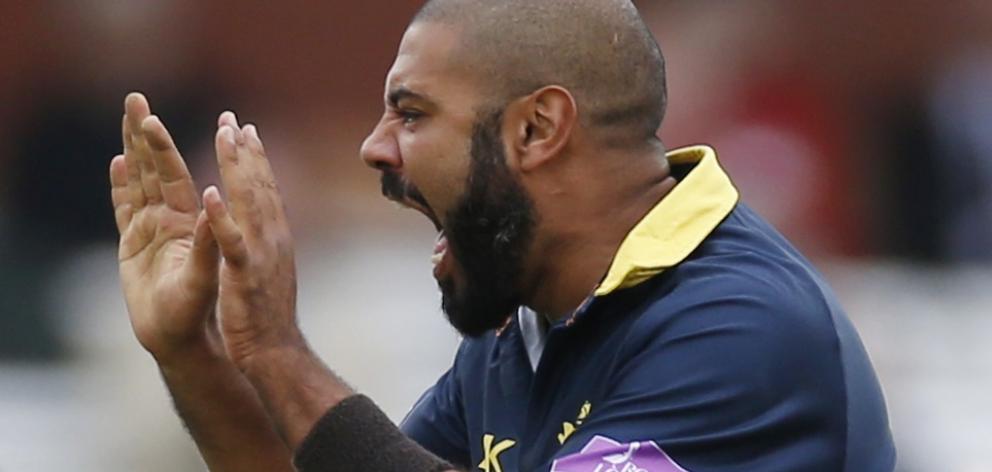 Jeetan Patel has been playing county cricket for Warwickshire. Photo: Reuters