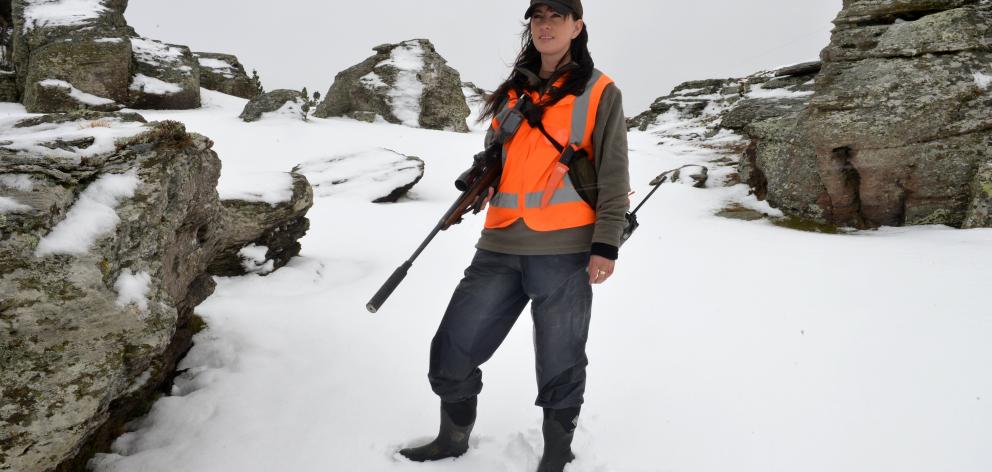 Department of Conservation Macraes Flat biodiversity operations manager Melanie Williamson on...