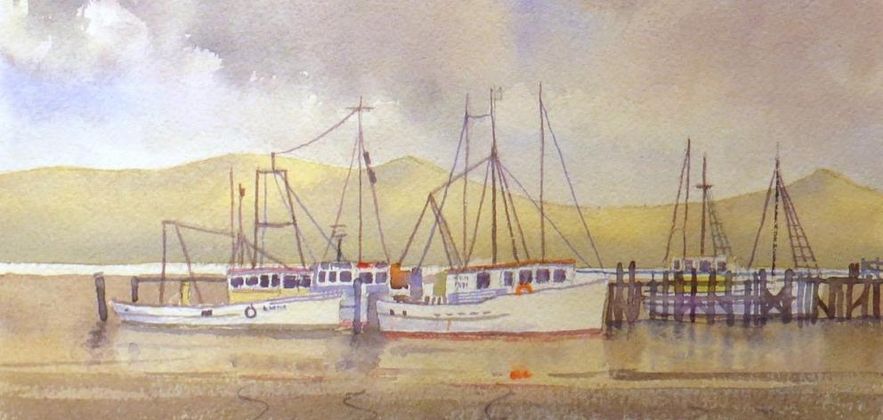 Storm Brewing, Carey’s Bay, by Ron Esplin.