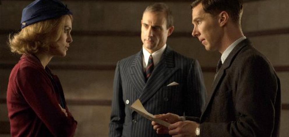 Actor Benedict Cumberbatch (left) played Alan Turing in the 2014 biopic 'The Imitation Game'....