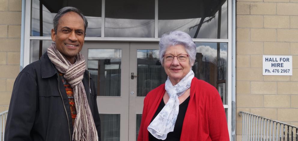 Kaikorai Presbyterian Church minister John Daniel (left) and church manager Olive Lewis are...
