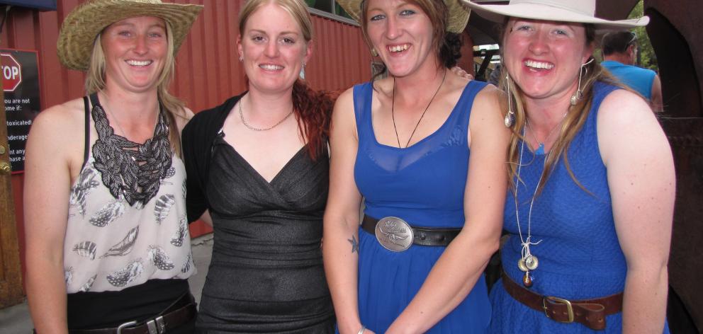 The winner of 2014s Speight's Perfect Woman competition was KJ McNoe (second from right), of...