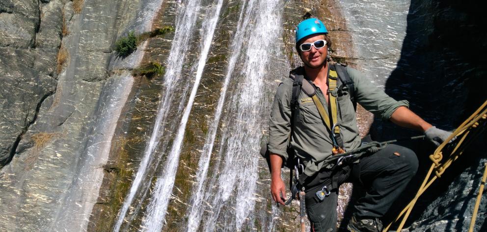 Via ferrata boss Mark Morrison. 