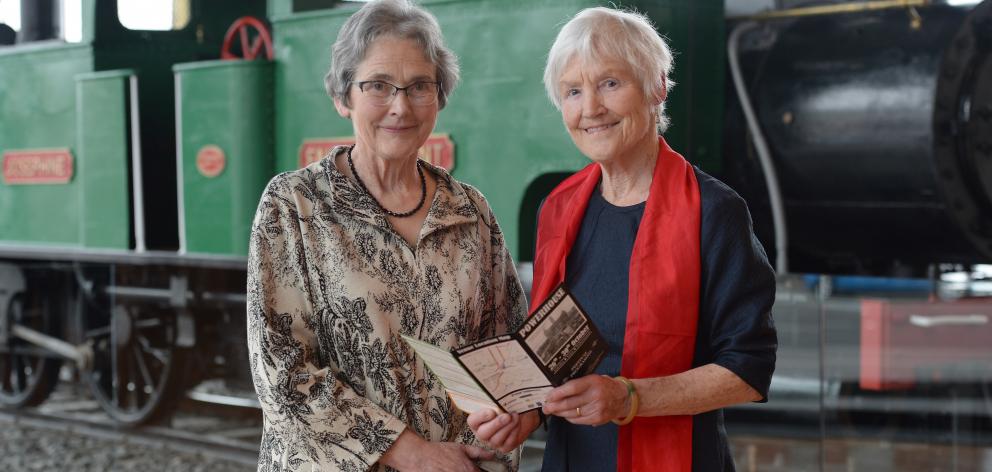 University of Otago Emeritus Prof Helen Leach (left) and Southern Heritage Trust founder Ann Barsby. Photo by Linda Robertson.