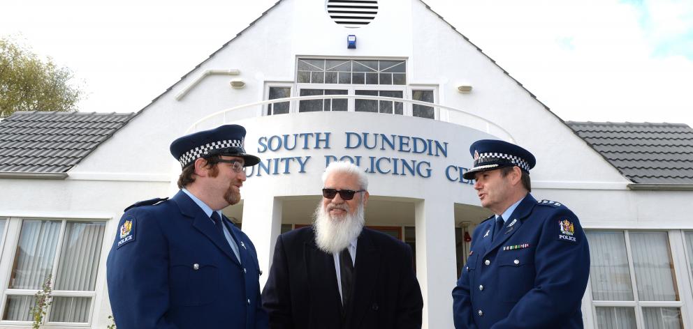 At a function marking the reopening of the refurbished South Dunedin Community Policing Centre...