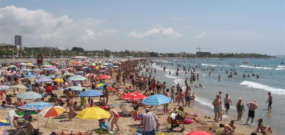 The Mediterranean Coast of Spain is long and hot.