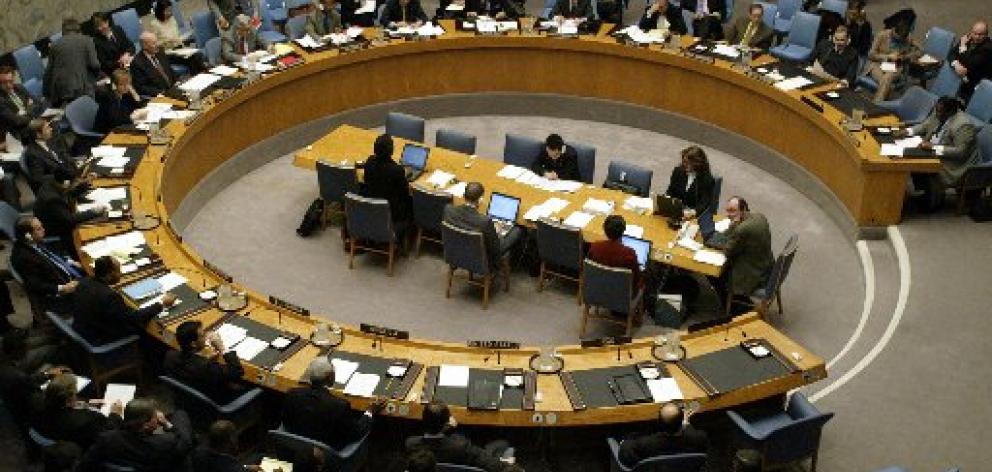 The UN Security Council.. Photo: Reuters