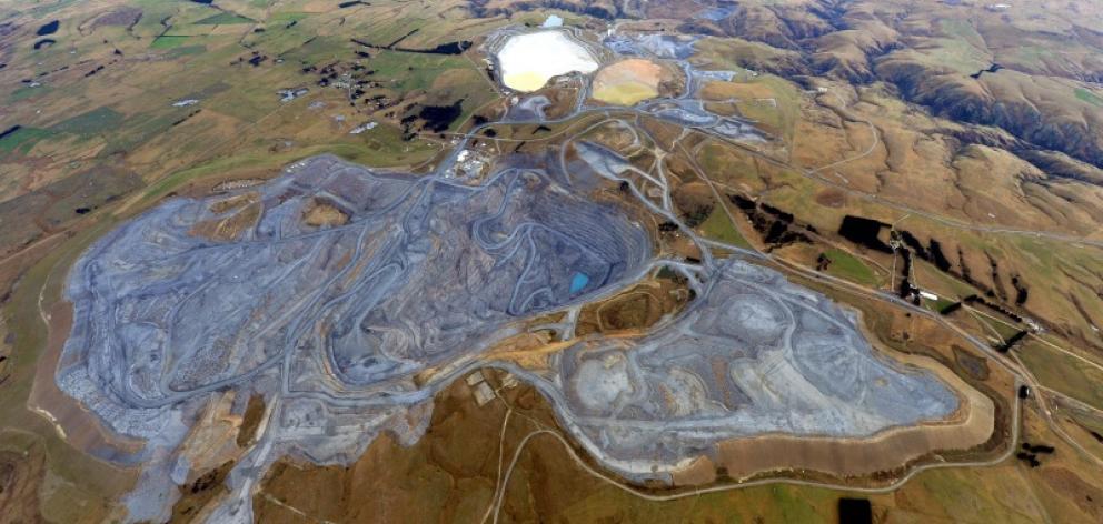 The Macraes mine in East Otago. Photo: ODT