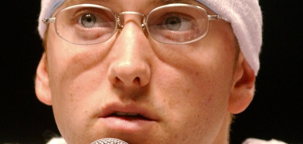 Eminem. Photo by Reuters