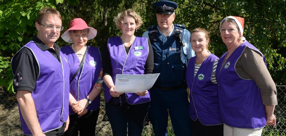 Greater Green Island Community Network members (from left) Steve Hayward, Dr Bronwyn Boon, Leanne...