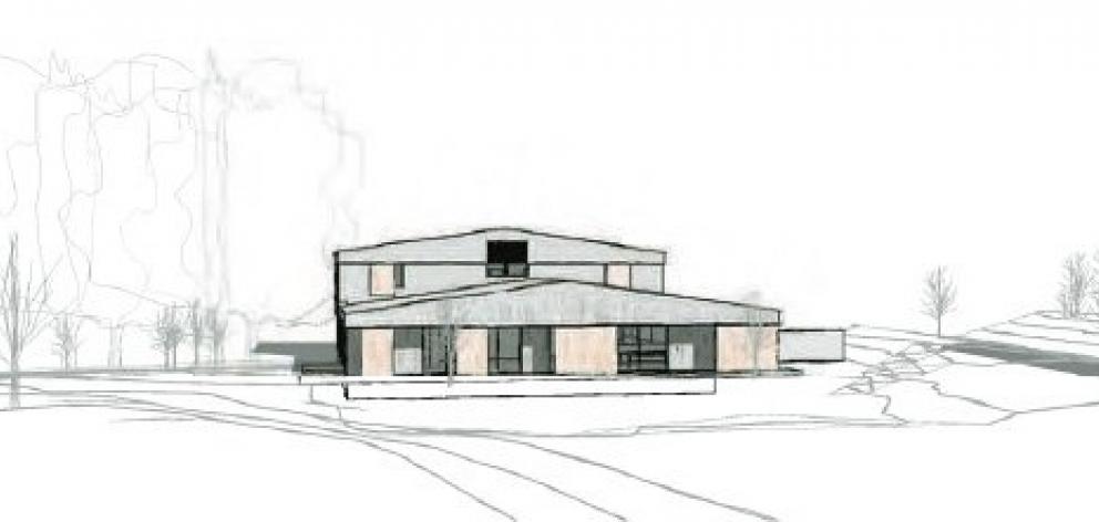 The proposed Roys Peak Lodge. Image: supplied.