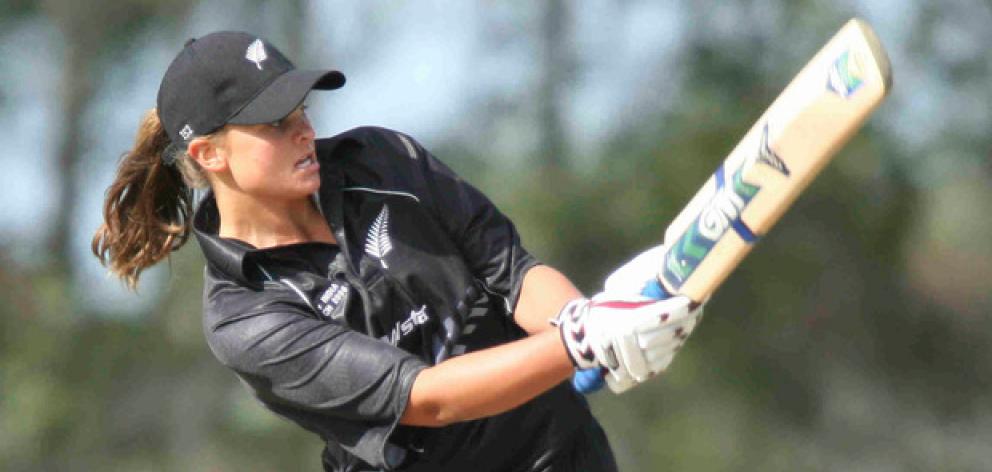 White Ferns captain Suzie Bates.