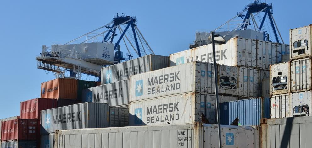 Shipping containers. Photo: ODT files