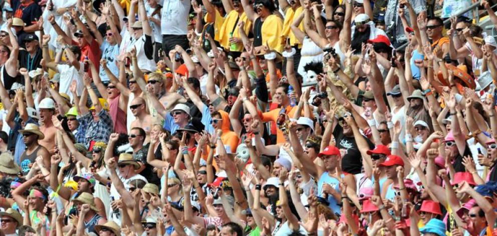 The Wellington Sevens is as much about the party off the field as it is the action on it.