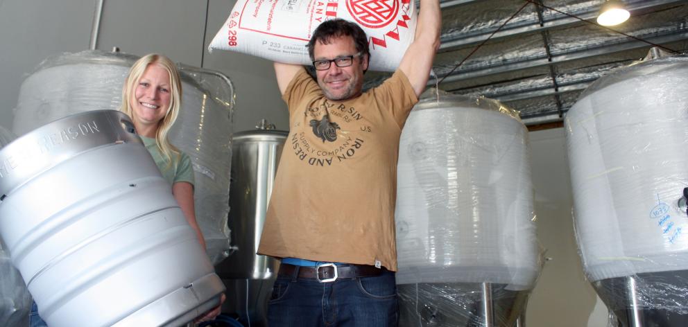 Rhyme and Reason Brewery owners Jessica Herman and Simon Ross are one step closer to opening...