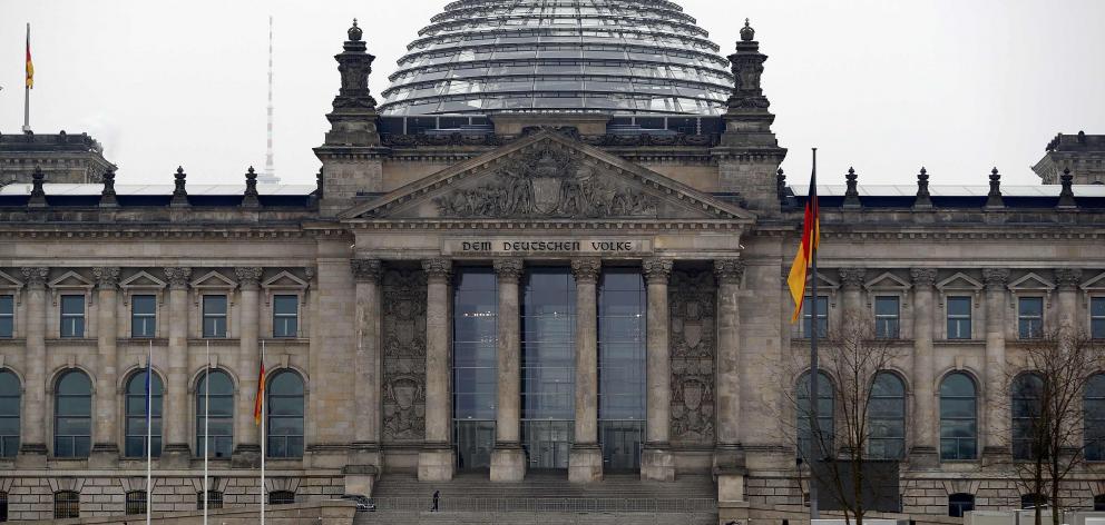German parliament Bundestag. The black list will stop companies whgo have committed fruad from...