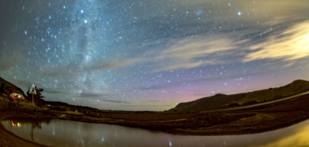 Clear skies around the country allowed for sightings of what may have been a meteor (not pictured...