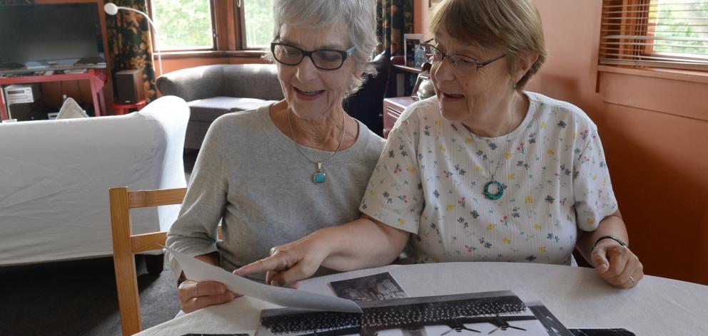 Ngaire Gardner (68, left), of Dunedin, and Claudine Adroit  (66), of France, have made a special...