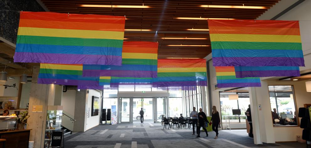 The Otago Polytechnic is flying the rainbow flag to after gaining Rainbow Tick certification....
