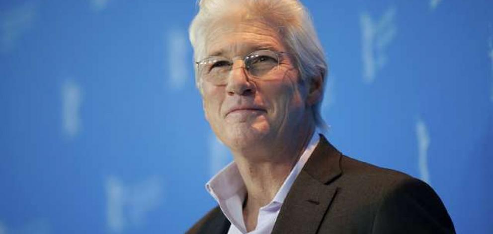 Actor Richard Gere said he was encouraged by protests in the United States against Trump's policies. Photo: Reuters