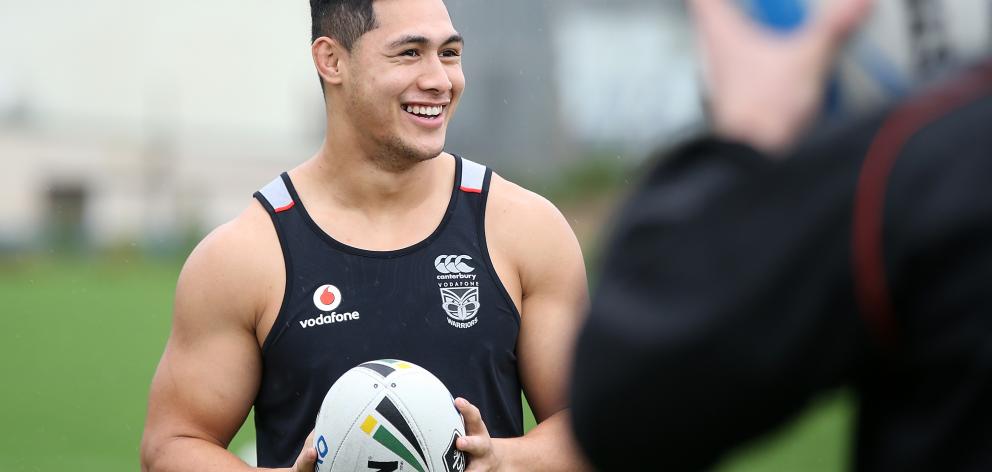 Tuivasa-Sheck (23) said he was honoured to become the Warriors' 11th captain. Photo: Getty Images