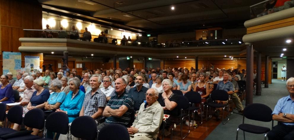 More than 200 people attended a public meeting at the Lake Wanaka Centre to hear how to save the...