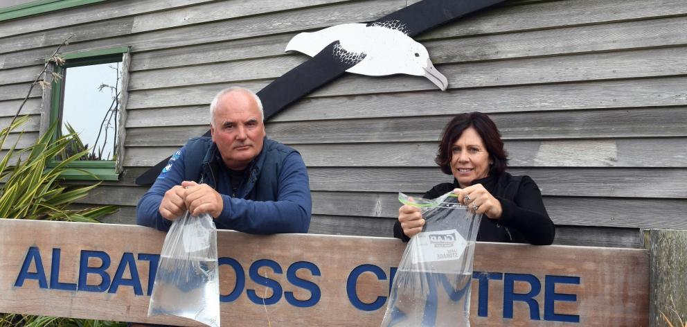 Robyn McDonald and Hoani Langsbury, of the Otago Peninsula Trust, say a long-running water...