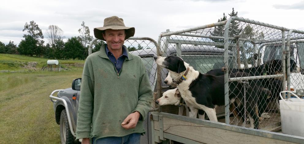 Kauru Hill farmer Bryce Burnett has an irrigation development planned for his property. Photo by Lisa Minhinnick.