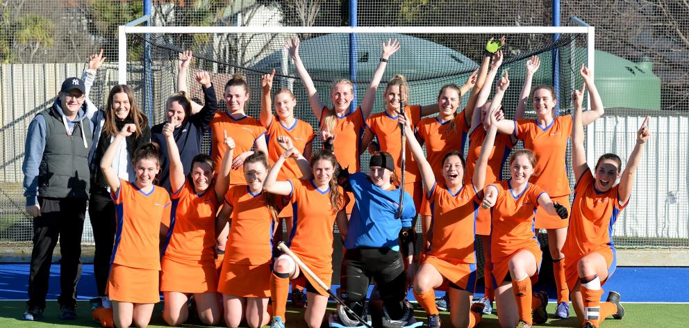 City Highlanders, winners of the Prem 1 women's competition last year. Photo ODT