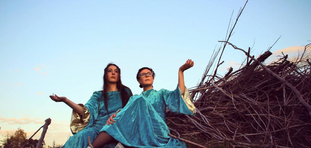 Indira Force (left) and Anita Clark are touring to promote their debut album as New Dawn. Photo:...