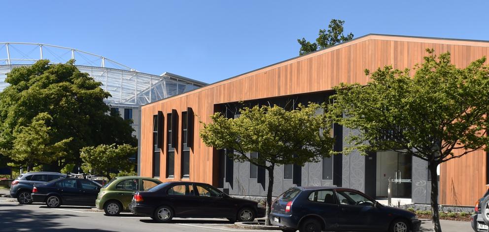 The new University of Otago building in Union St East housing the Dunedin Multidisciplinary Health and Development Research Unit. PHOTO PETER MCINTOSH