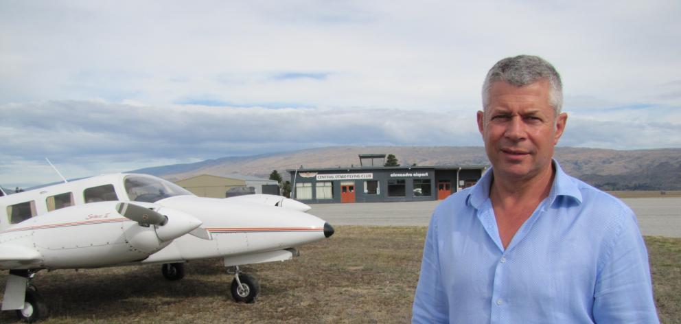 Central Otago District Council property and facilities manager Mike Kerr in front of the...