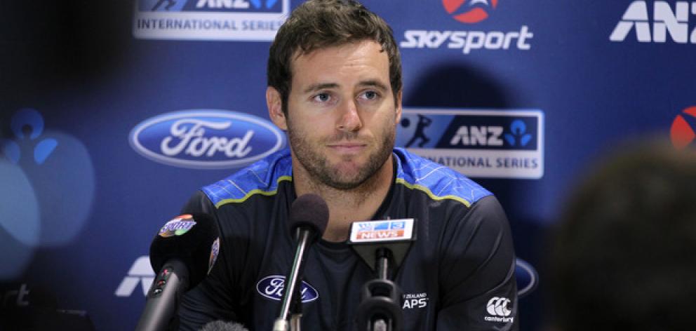 Black Caps cricketer Doug Bracewell has pleaded guilty to drink driving. Photo: NZ Herald / Duncan Brown