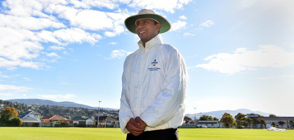 Dunedin umpire Kannan Jagannathan was named community cricket official of the year at the recent...