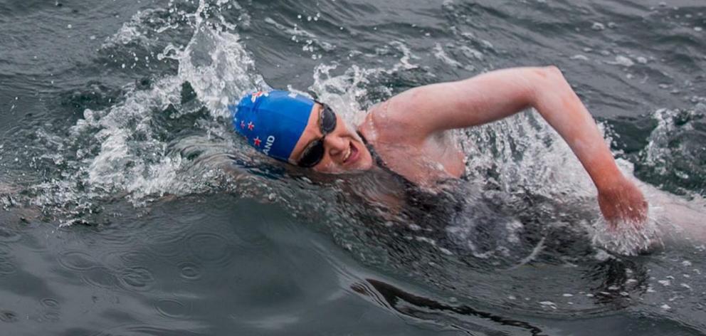 New Zealand-born open-water swimmer Kim Chambers. Photo: Supplied