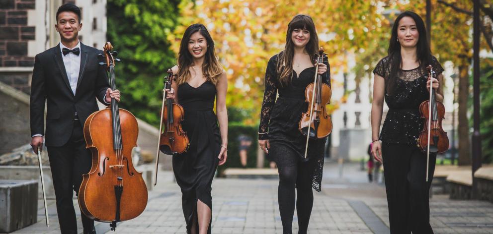 Dunedin's Tui Quartet will host a fundraiser for Syrian refugees Sunday, April 9 at the Sargood...