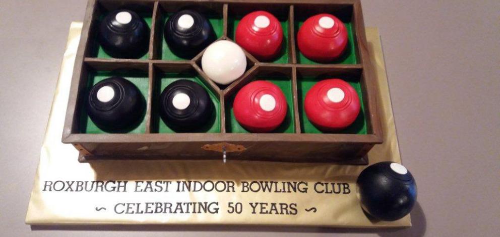 The whole thing was edible, sweet and tasty. The unusual 50th birthday cake prepared for the...