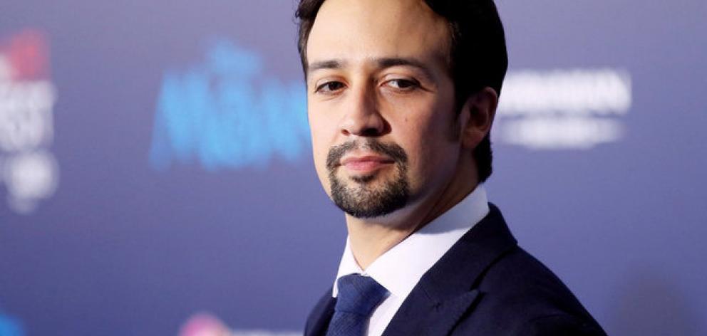 Lin Manuel Miranda, a Pulitzer Prize and Tony award winner of Puerto Rican descent, said the video was intended as a riposte to a crackdown on illegal immigrants by President Donald Trump's administration. Photo: Reuters