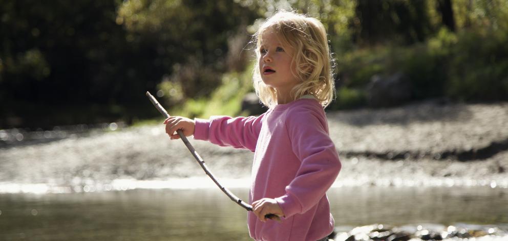 Georgia Spillane, of Cromwell, in a still from feature film The Inland Road. PHOTO: SCOTT KENNEDY
