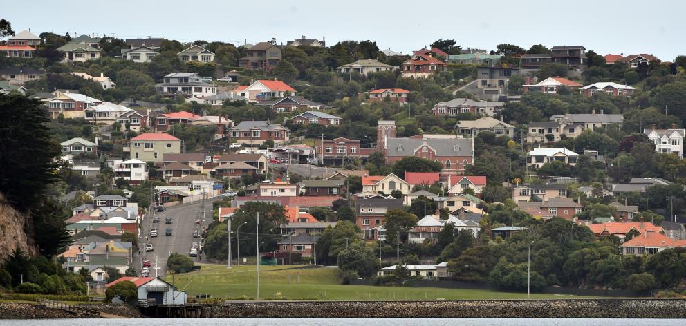 Otago has the slowest quarterly rate of median house price growth in New Zealand. Photo: Peter...