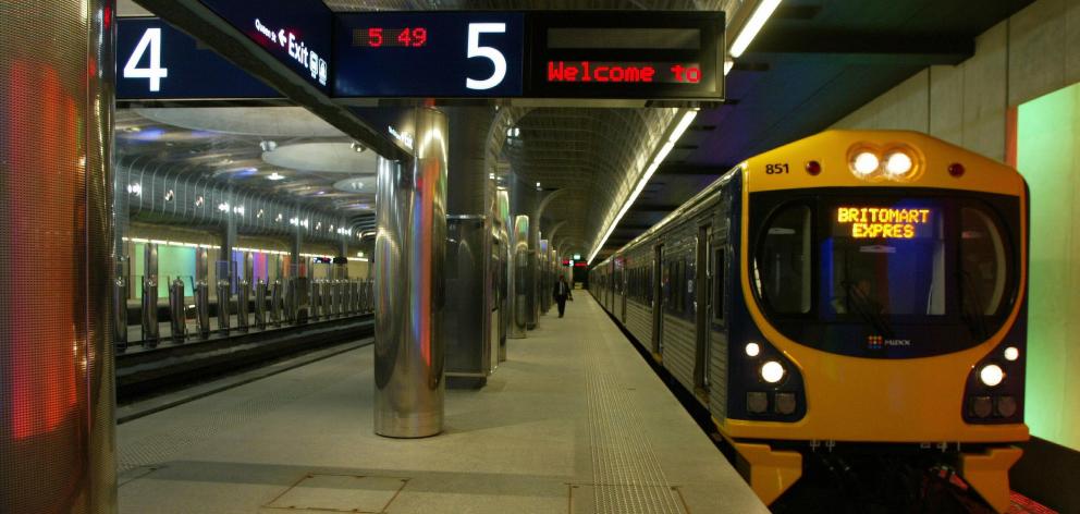 The Green Party has stated it will try and fast-track a new rail line to Auckland Airport in order for it to be ready for the next America's Cup if it is in Government after this year's election. Photo: NZ Herald