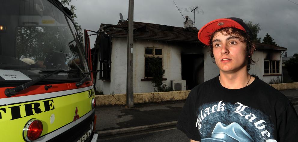 Daniel Mackie was 18 when he plucked a child from a burning building on Milton’s Union St in 2011...