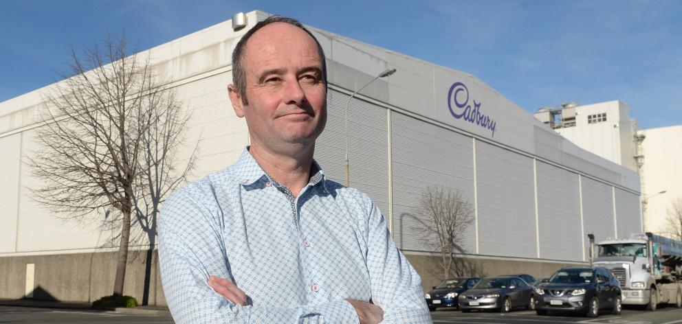 Jim O'Malley stands outside the Cadbury site ahead of a crowdsourcing project to secure...