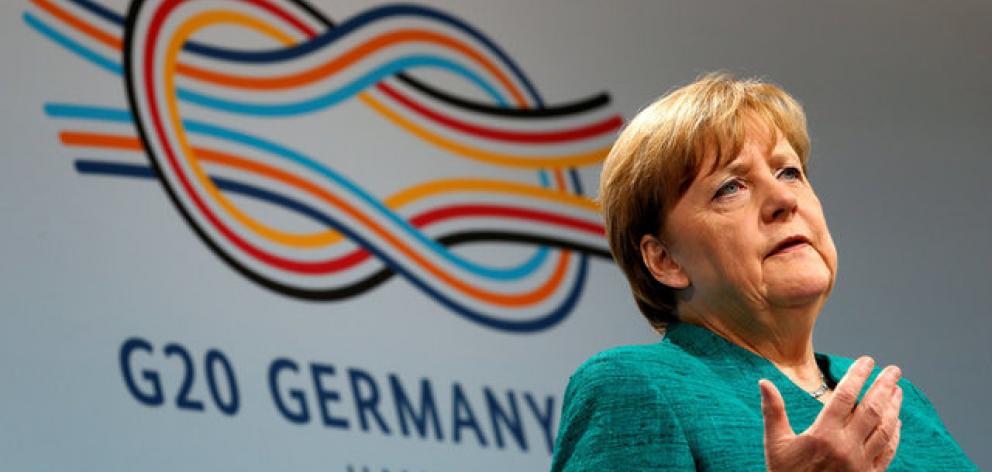 Seeking to limit the damage from the security problems before the parliamentary election, Merkel has promised compensation to Hamburg residents whose property was damaged.. Photo: Reuters