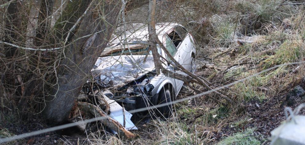 This car  crashed on Sunday morning. Helen Kay said as soon as she was told about the incident...