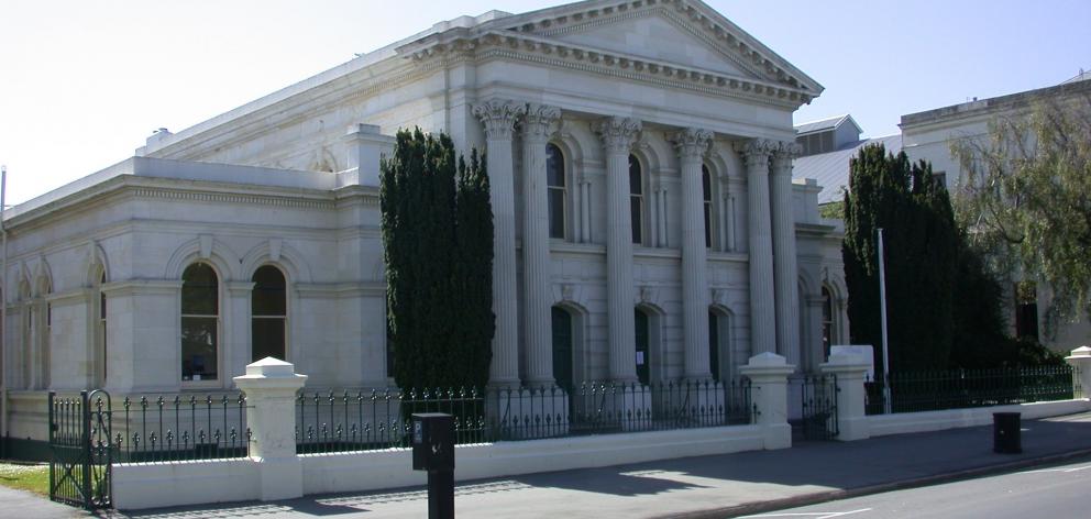 The Oamaru courthouse will  be strengthened later this year. Photo: ODT.